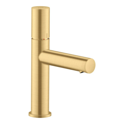 hansgrohe Waschtisch-Einhebelmischer 110 Axor Uno A 123mm, m Griff, unver Abl., b gol opt