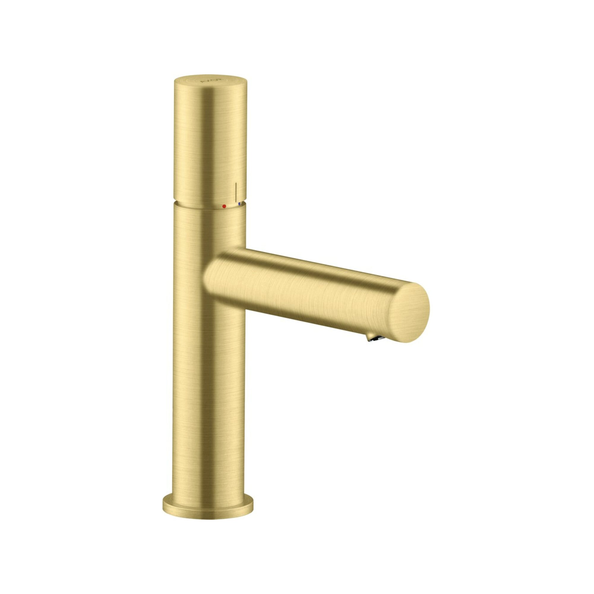 hansgrohe Waschtisch-Einhebelmischer 110 Axor Uno A 123mm, m Griff, unver Abl., brush. br