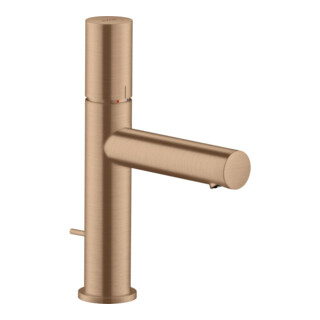 hansgrohe Waschtisch-Einhebelmischer 110 Axor Uno A 123mm, m Griff, ZugstAblGar, b r gol