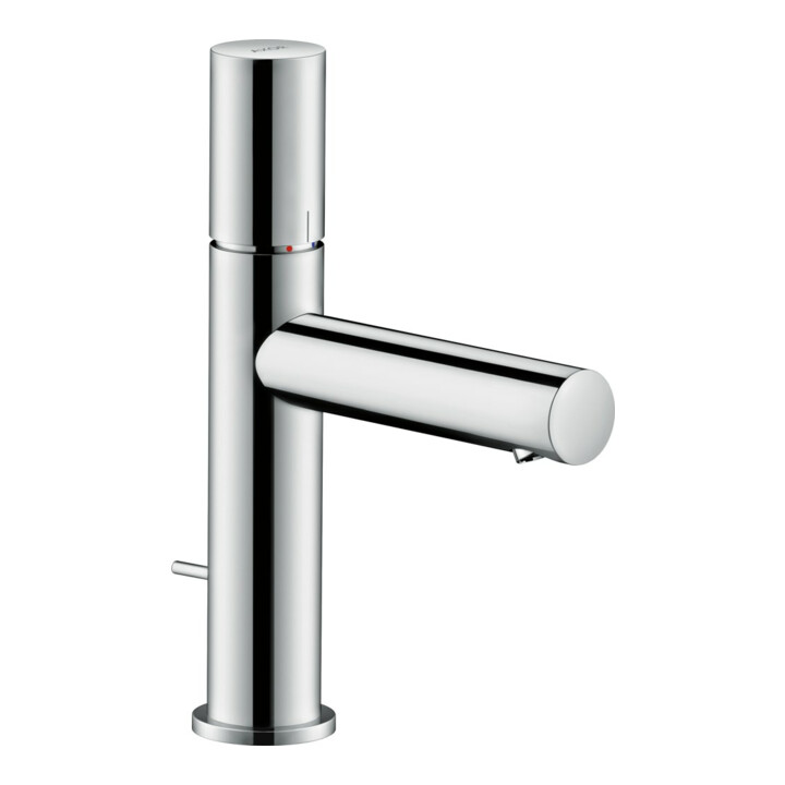 hansgrohe Waschtisch-Einhebelmischer 110 Axor Uno A 123mm, m Zerogr, Zugst.Abl.Gar., chr