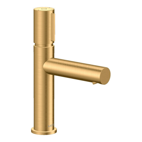 hansgrohe Waschtisch-Einhebelmischer 110 Axor Uno Sel. A 123mm, unver Abl.garn, brush. br