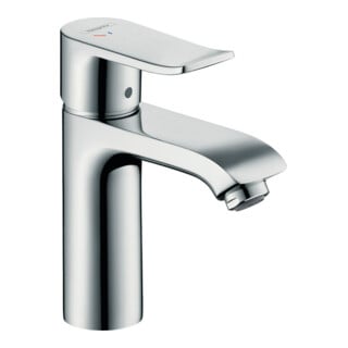 hansgrohe Waschtisch-Einhebelmischer 110 Metris CoolSt m ZugstAblGar, KW i Mittelstel., chr