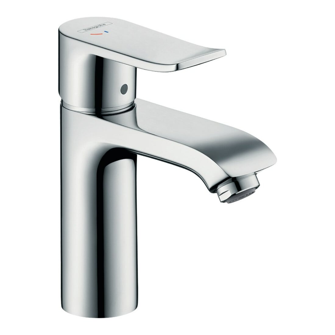 hansgrohe Waschtisch-Einhebelmischer 110 Metris CoolSt m ZugstAblGar, KW i Mittelstel., chr