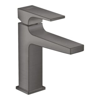 hansgrohe Waschtisch-Einhebelmischer 110 Metropol m HG, Pus-Op-Abl, A 135mm, brush. bla vc