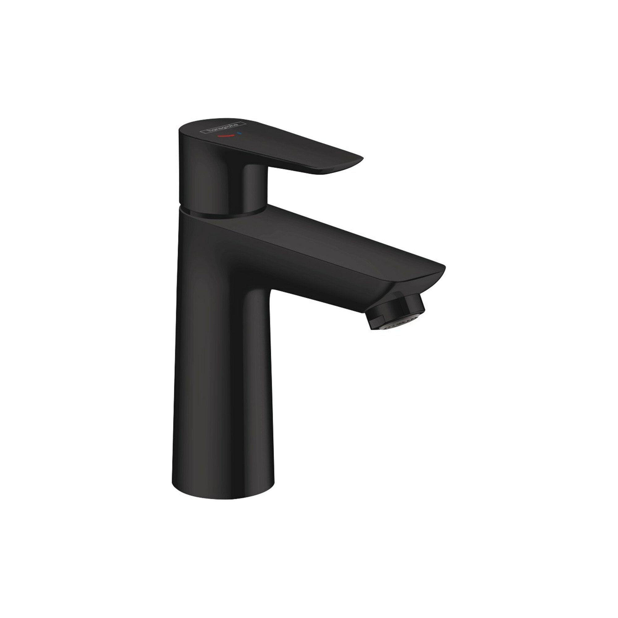 hansgrohe Waschtisch-Einhebelmischer 110 Talis E CoolSt m Zugstangen-Ablaufgarnitur, mattschwarz