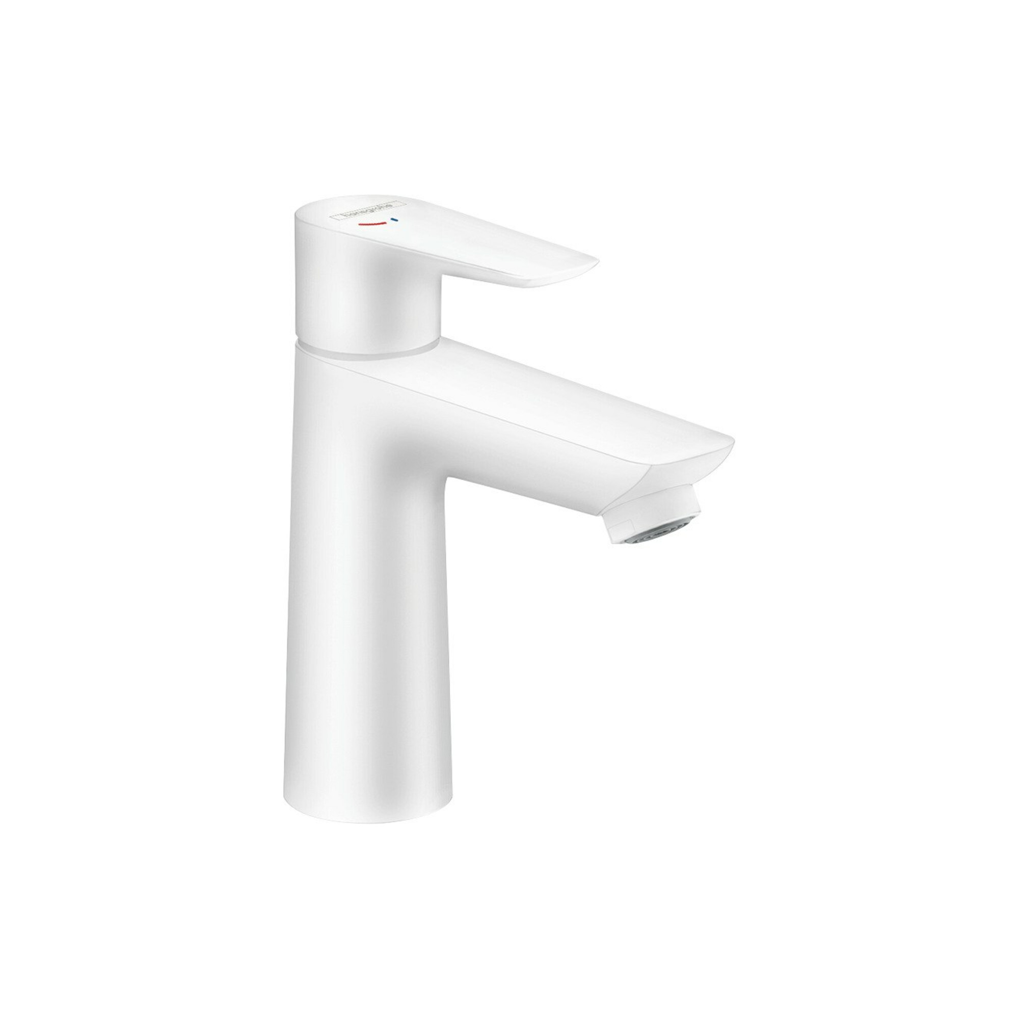 hansgrohe Waschtisch-Einhebelmischer 110 Talis E CoolSt mit Zugstangen-Ablaufgarnitur, mattweiß