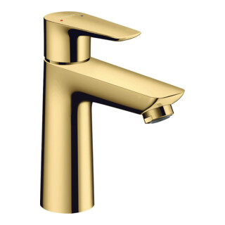 hansgrohe Waschtisch-Einhebelmischer 110 Talis E m Zugst.Abl.Gar., polished gold optic