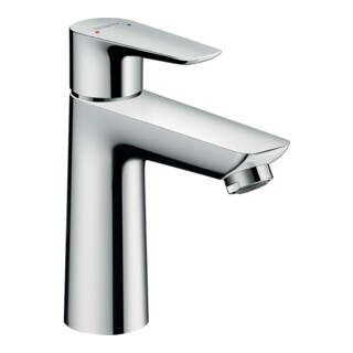 hansgrohe Waschtisch-Einhebelmischer 110 Talis E mit Push-Open-Ablaufgarnitur, chrom