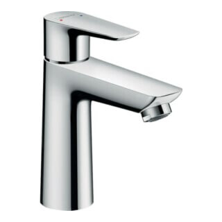hansgrohe Waschtisch-Einhebelmischer 110 Talis E mit Zugstangen-Ablaufgarnitur, chrom