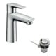 hansgrohe Waschtisch-Einhebelmischer 110 Talis E mit Zugstangen-Ablaufgarnitur, chrom-3