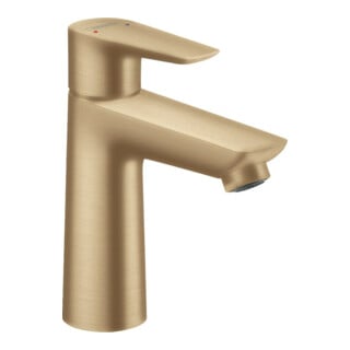 hansgrohe Waschtisch-Einhebelmischer 110 Talis E ohne Ablaufgarnitur, brushed bronze