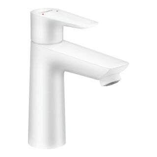 hansgrohe Waschtisch-Einhebelmischer 110 Talis E ohne Ablaufgarnitur, mattweiß