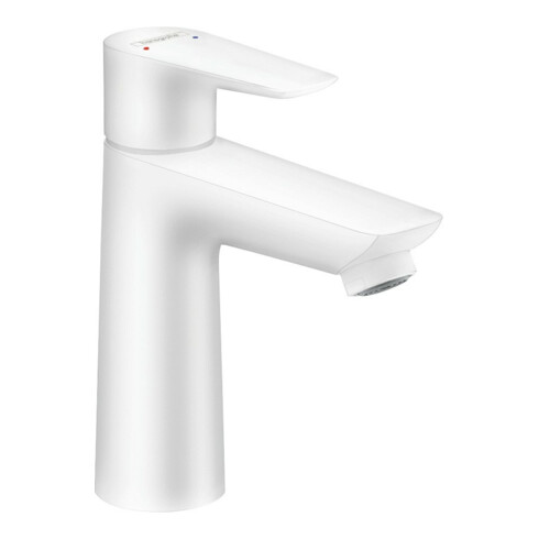 hansgrohe Waschtisch-Einhebelmischer 110 Talis E ohne Ablaufgarnitur, mattweiß