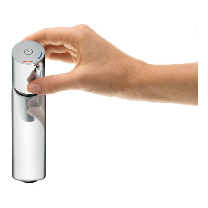 hansgrohe Waschtisch-Einhebelmischer 110 Talis Sel. E ohne Ablaufgarnitur, chrom