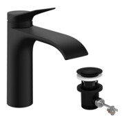 hansgrohe Waschtisch-Einhebelmischer 110 Vivenis CoolSt m Zugst.Abl.Gar., schwarz matt-3