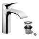 hansgrohe Waschtisch-Einhebelmischer 110 Vivenis CoolSt mit Zugstangen-Ablaufgarnitur, chrom-1