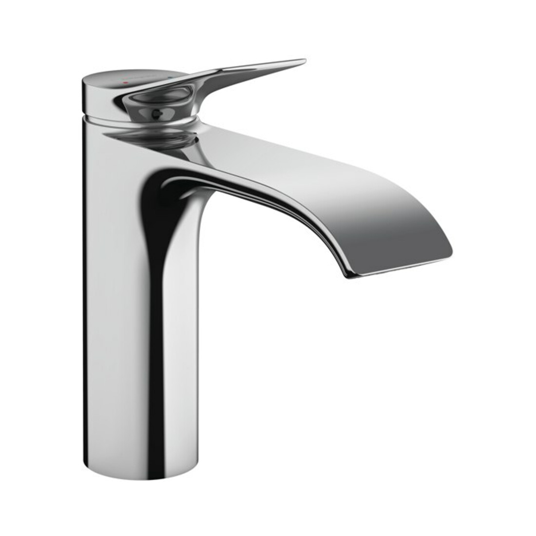 hansgrohe Waschtisch-Einhebelmischer 110 Vivenis mit Zugstangen-Ablaufgarnitur, chrom