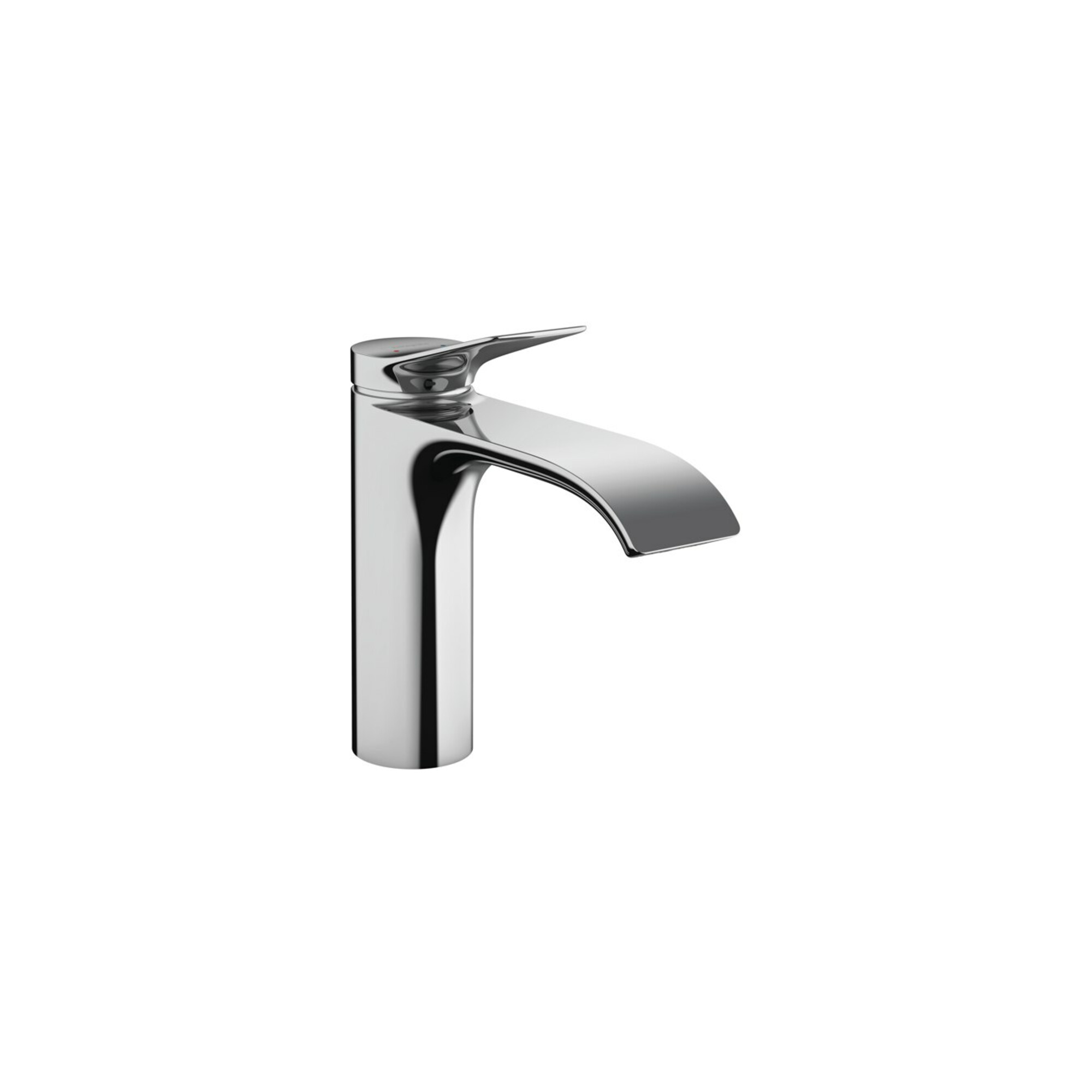 hansgrohe Waschtisch-Einhebelmischer 110 Vivenis ohne Zugstangen-Ablaufgarnitur, chrom