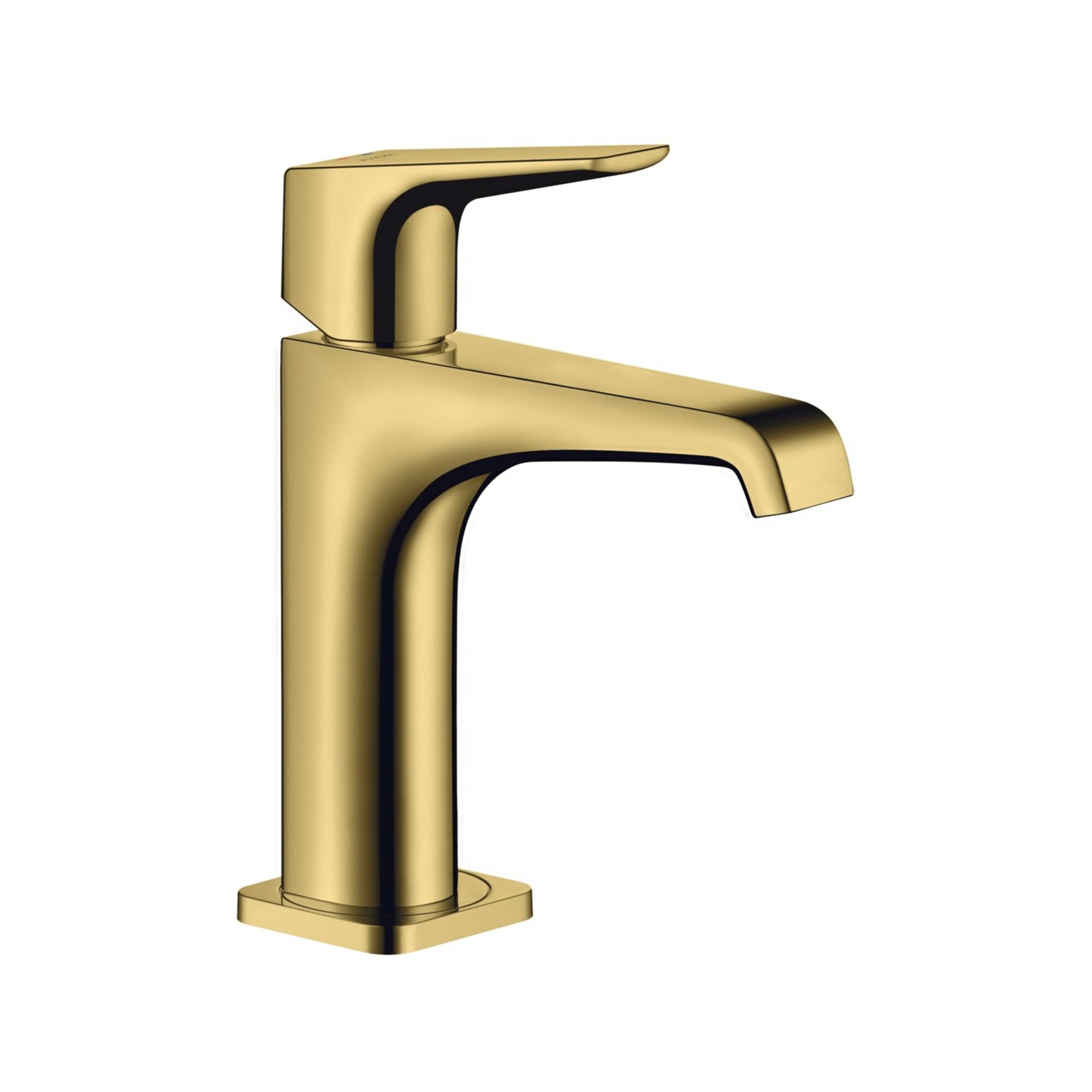 hansgrohe Waschtisch-Einhebelmischer 130 Axor Citterio E A 143mm, m HG, unver Abl., pol. gol opt