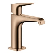 hansgrohe Waschtisch-Einhebelmischer 130 Axor Citterio E A 143mm, m HG, unver Abl., pol. r gol