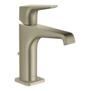 hansgrohe Waschtisch-Einhebelmischer 130 Axor Citterio E A 143mm, m HG Zugst.Abl.Gar., brush. ni.