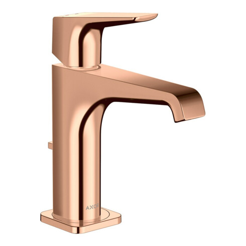 hansgrohe Waschtisch-Einhebelmischer 130 Axor Citterio E A 143mm, m HG Zugst.Abl.Gar., pol. r gol