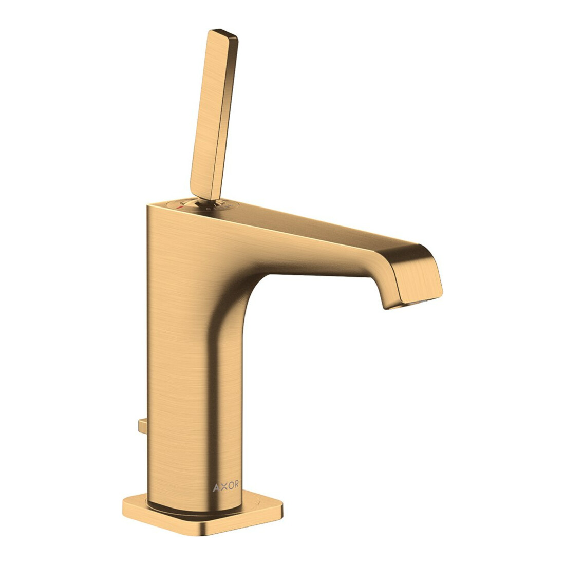 hansgrohe Waschtisch-Einhebelmischer 130 Axor Citterio E A 143mm, m Pin-Griff, ZugstAblGar, b br
