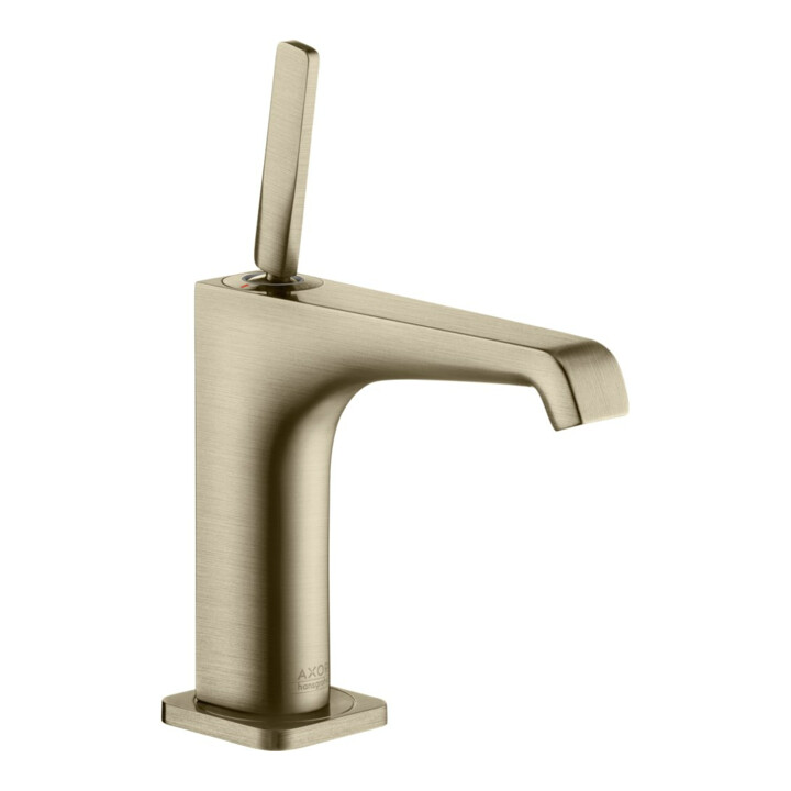 hansgrohe Waschtisch-Einhebelmischer 130 Axor Citterio E A 143mm, m Pin-Griff, ZugstAblGar, b ni.
