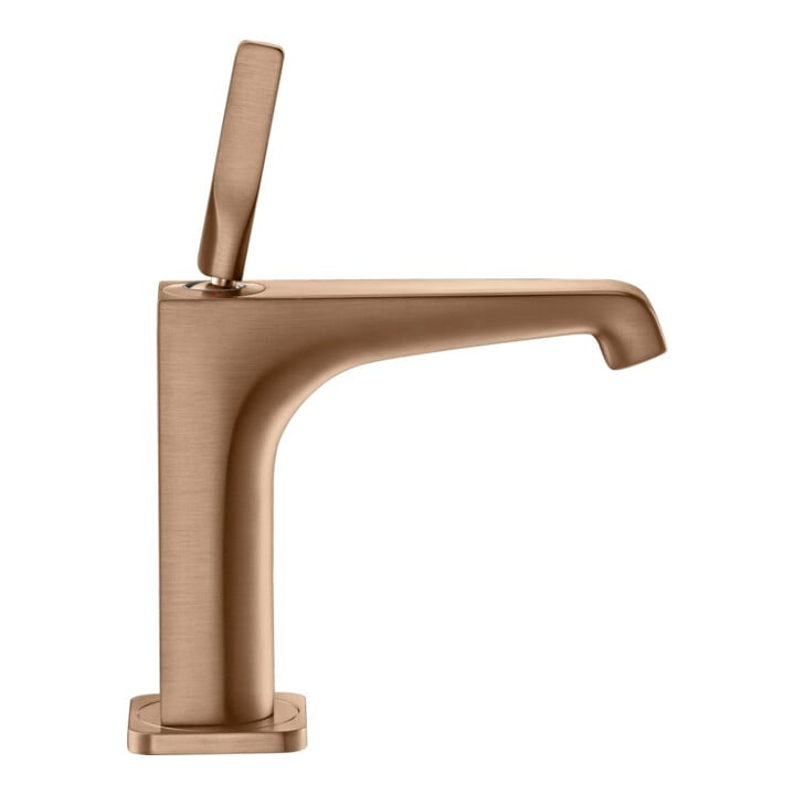 hansgrohe Waschtisch-Einhebelmischer 130 Axor Citterio E A 143mm, m Pin-Griff, ZugstAblGar, b r g