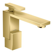hansgrohe Waschtisch-Einhebelmischer 130 Axor Edge Ausladung 160mm, polished gold optic