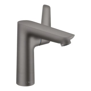hansgrohe Waschtisch-Einhebelmischer 150 Talis E m Zugst.Abl.Gar., brushed black chrome