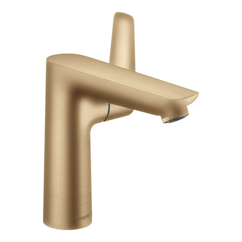 hansgrohe Waschtisch-Einhebelmischer 150 Talis E m Zugst.Abl.Gar., brushed bronze
