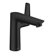 hansgrohe Waschtisch-Einhebelmischer 150 Talis E m Zugstangen-Ablaufgarnitur, mattschwarz-1