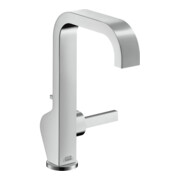 hansgrohe Waschtisch-Einhebelmischer 190 Axor Citterio A 160mm, m Pin-Griff, ZugstAblGar, chr