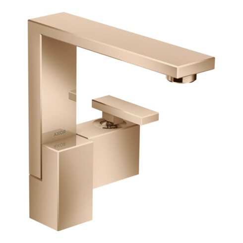 hansgrohe Waschtisch-Einhebelmischer 190 Axor Edge Ausladung 175mm, polished red gold