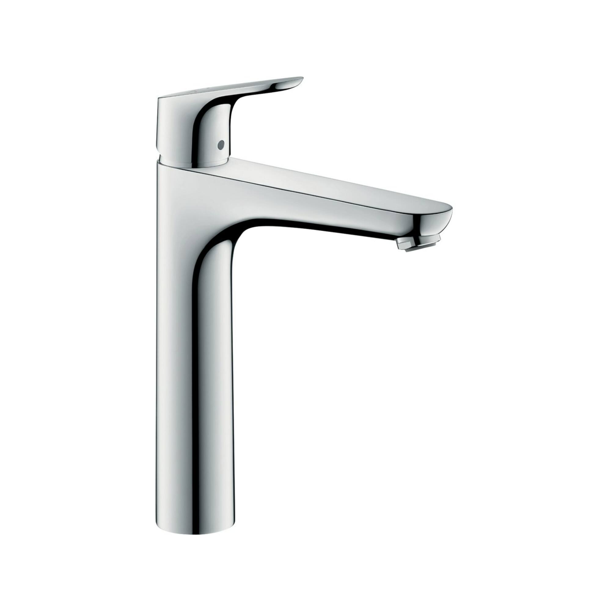 hansgrohe Waschtisch-Einhebelmischer 190 Focus mit Zugstangen-Ablaufgarnitur, chrom