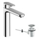 hansgrohe Waschtisch-Einhebelmischer 190 Vernis Blend mit Zugstangen-Ablaufgarnitur, chrom-2