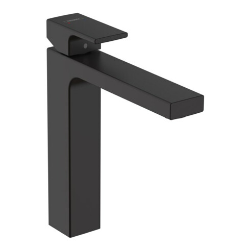 hansgrohe Waschtisch-Einhebelmischer 190 Vernis Shape ohne Ablaufgarnitur, mattschwarz