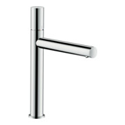 hansgrohe Waschtisch-Einhebelmischer 200 Axor Uno A 198mm, unver Abl., m Griff, brush. ni.