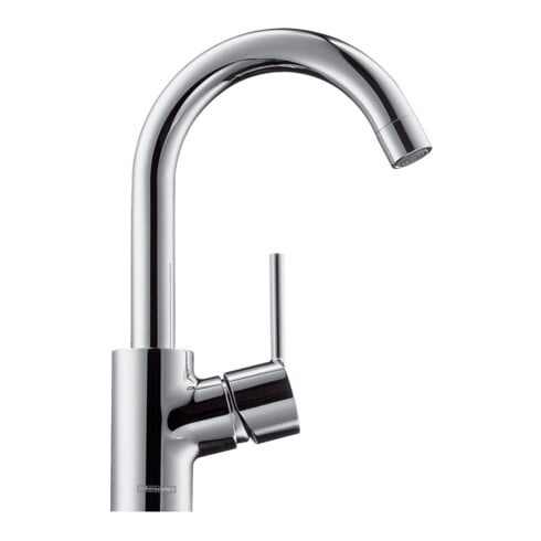 hansgrohe Waschtisch-Einhebelmischer 200 Talis S m Schwenkausl., Zugst.Abl.Gar., chrom