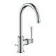 hansgrohe Waschtisch-Einhebelmischer 210 Axor Montreux A 175mm, m Zugst.Abl.Gar., brush. ni.-1