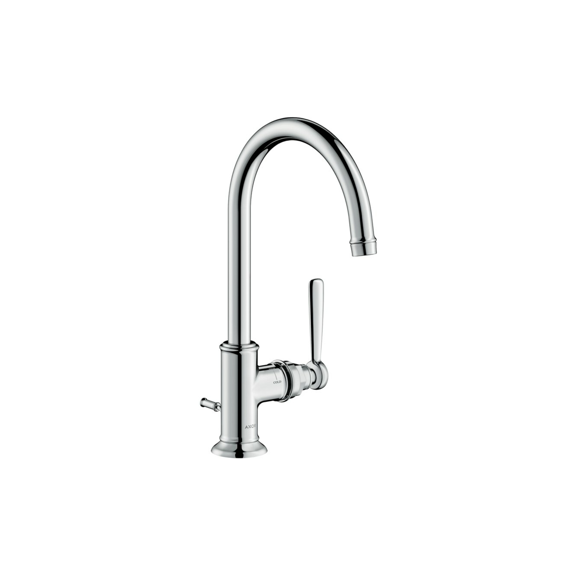 hansgrohe Waschtisch-Einhebelmischer 210 Axor Montreux A 175mm, m Zugst.Abl.Gar., brush. ni.