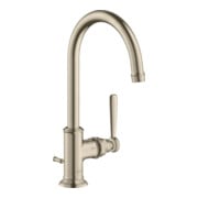 hansgrohe Waschtisch-Einhebelmischer 210 Axor Montreux A 175mm, m Zugst.Abl.Gar., brush. ni.-3