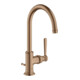 hansgrohe Waschtisch-Einhebelmischer 210 Axor Montreux A 175mm, m Zugst.Abl.Gar., brush. r gol-1