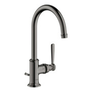 hansgrohe Waschtisch-Einhebelmischer 210 Axor Montreux A 175mm, m Zugst.Abl.Gar., pol. bla vc