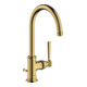 hansgrohe Waschtisch-Einhebelmischer 210 Axor Montreux A 175mm, m Zugst.Abl.Gar., pol. gol opt-1