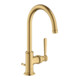 hansgrohe Waschtisch-Einhebelmischer 210 Axor Montreux A 175mm, m ZugstAblGar, brush. gol opt-1