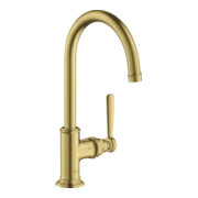 hansgrohe Waschtisch-Einhebelmischer 210 Axor Montreux A 175mm, unver Abl.garn, brush. br