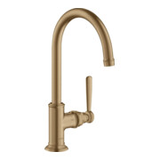 hansgrohe Waschtisch-Einhebelmischer 210 Axor Montreux A 175mm, unver Abl.garn, brush. bron