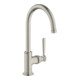 hansgrohe Waschtisch-Einhebelmischer 210 Axor Montreux A 175mm, unver Abl.garn, Edelstahl-Optik-1